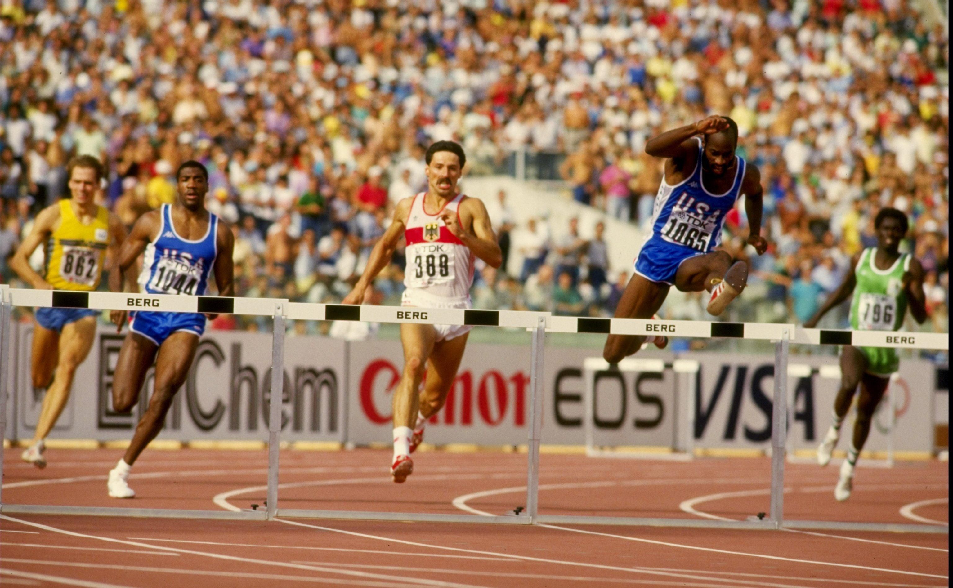 US 400m hurdler Edwin Moses