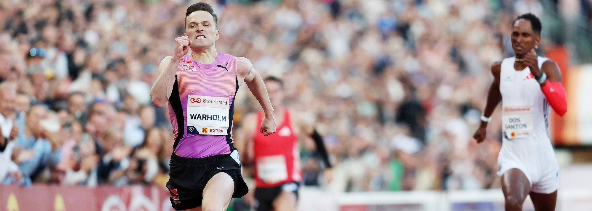 Karsten Warholm gave the packed crowd at the Bislett Games the performance they craved as he set a 300m hurdles world best of 32.67