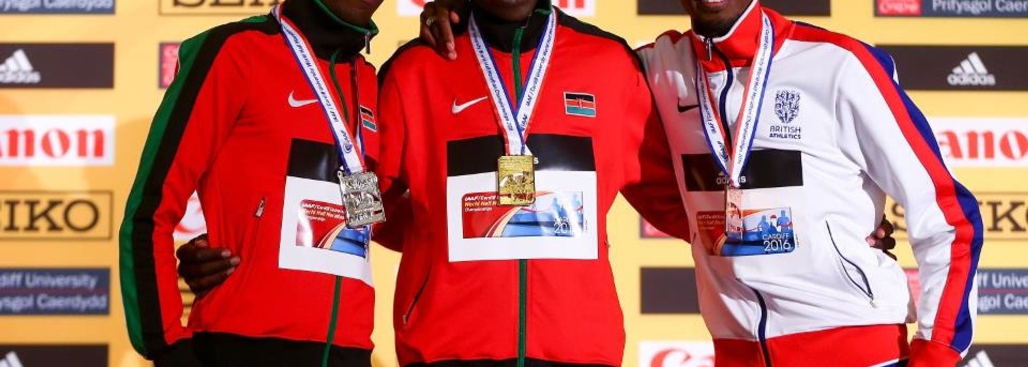 Kenya's Geoffrey Kamworor and Bedan Karoki played an audacious game of catch-me-if-you-can in Cardiff on Saturday to achieve something which hasn’t been done in five years: beat Mo Farah at a major championship.