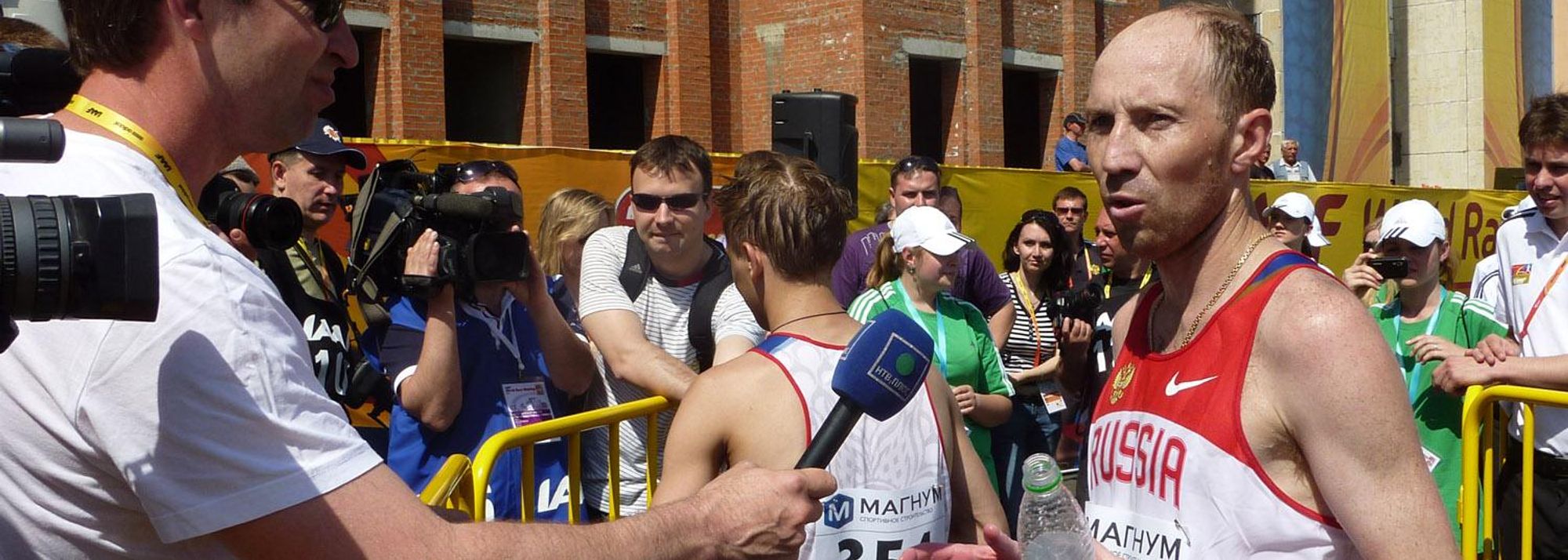 The men’s winner of the 50km insisted he walked two races in the same day.