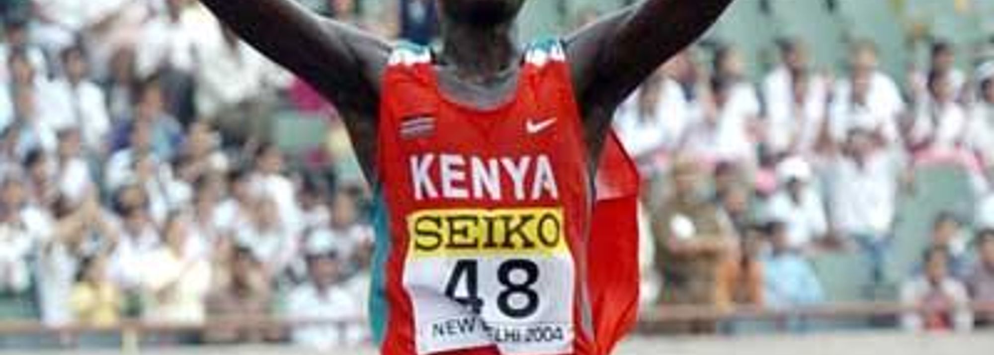 Kenya’s Paul Kirui became the first man ever to win a World Half Marathon title on Asian soil when he crossed the finish line in the Jawaharlal Nehru Stadium to take gold in the 13th IAAF World Half Marathon Championships.