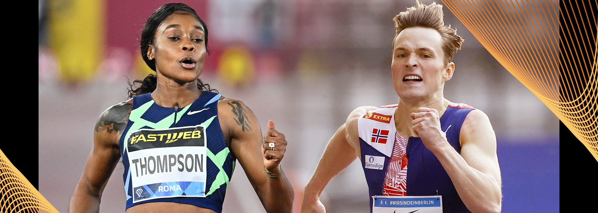 Focus on finalists: Elaine Thompson-Herah and Karsten ...