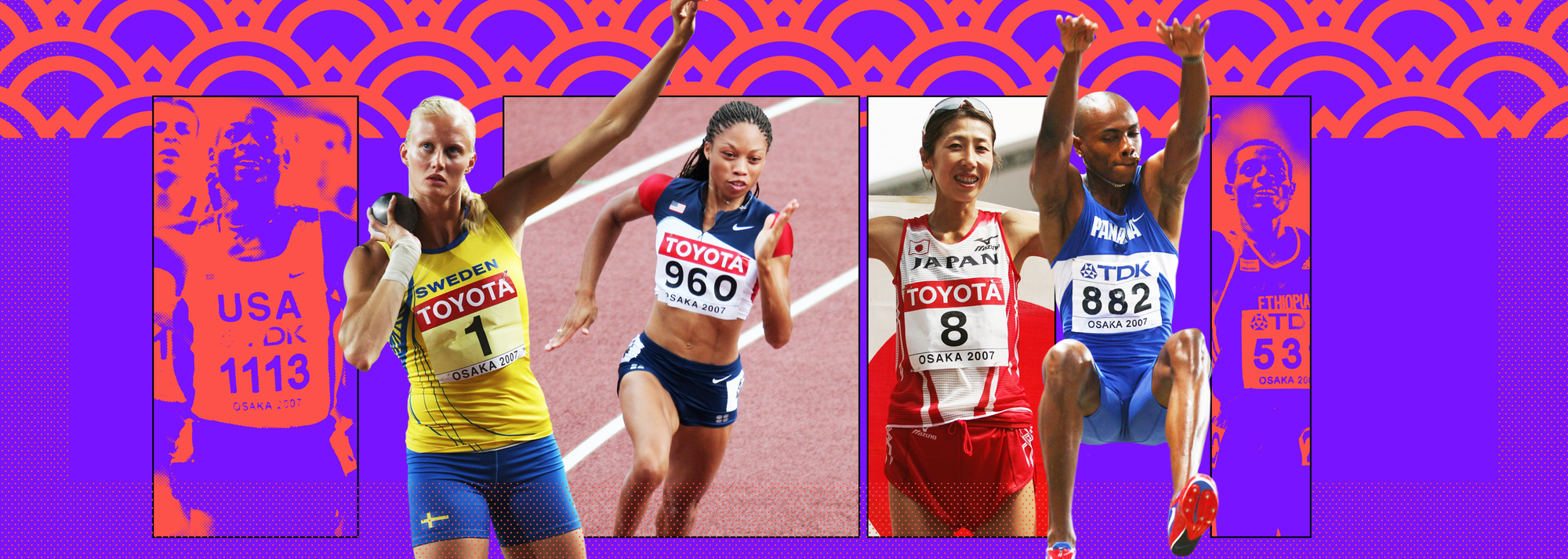 Flash back to 14 years ago when Japan last hosted a global track and field championships