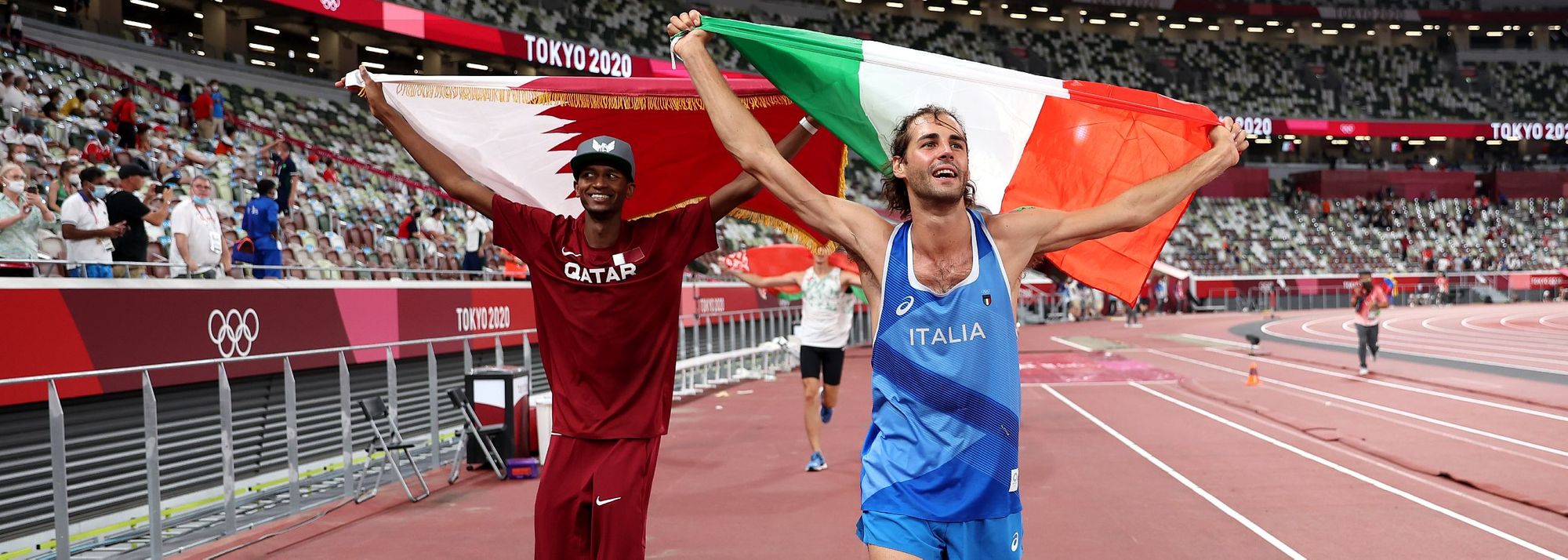 Barshim and Tamberi share high jump success in Tokyo ...