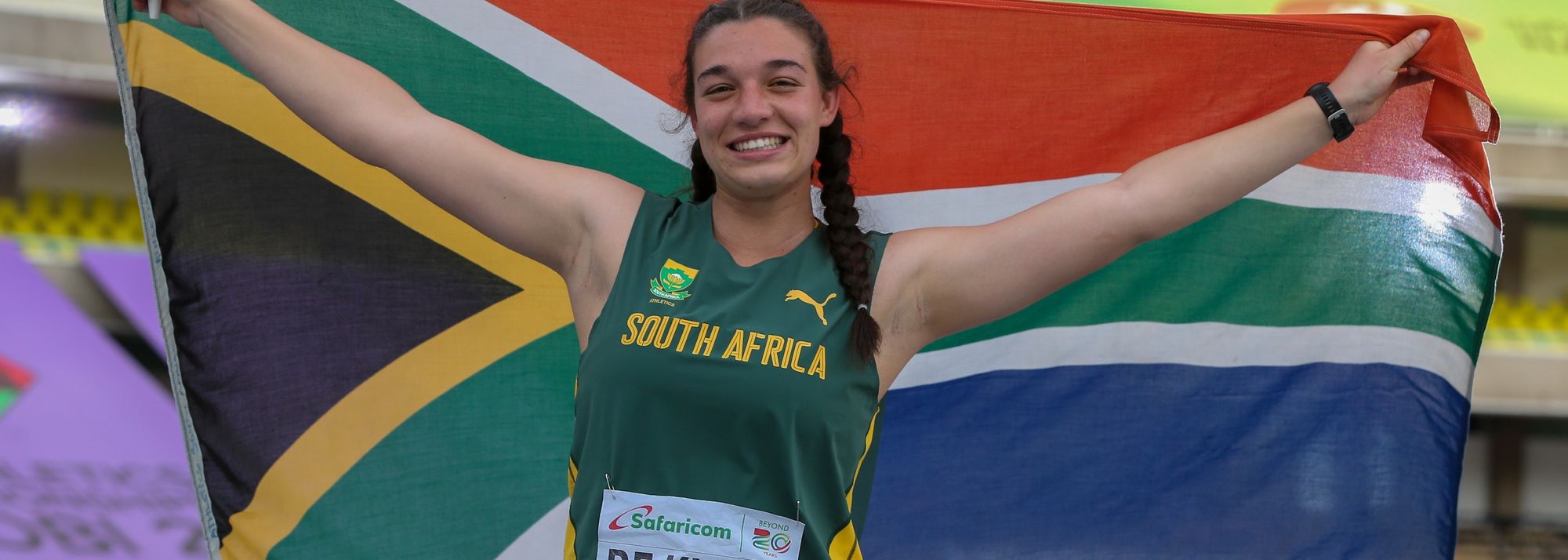 South Africa’s Mine De Klerk sealed a sensational medal double with a golden performance in the shot put, while Yonathan Kapitolnik made history once again for Israel.