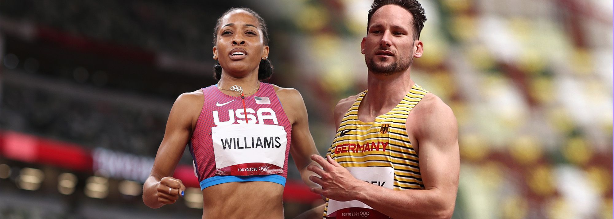 USA’s Kendell Williams and Germany’s Kai Kazmirek topped the end-of-season standings in the 2021 World Athletics Challenge – Combined Events.