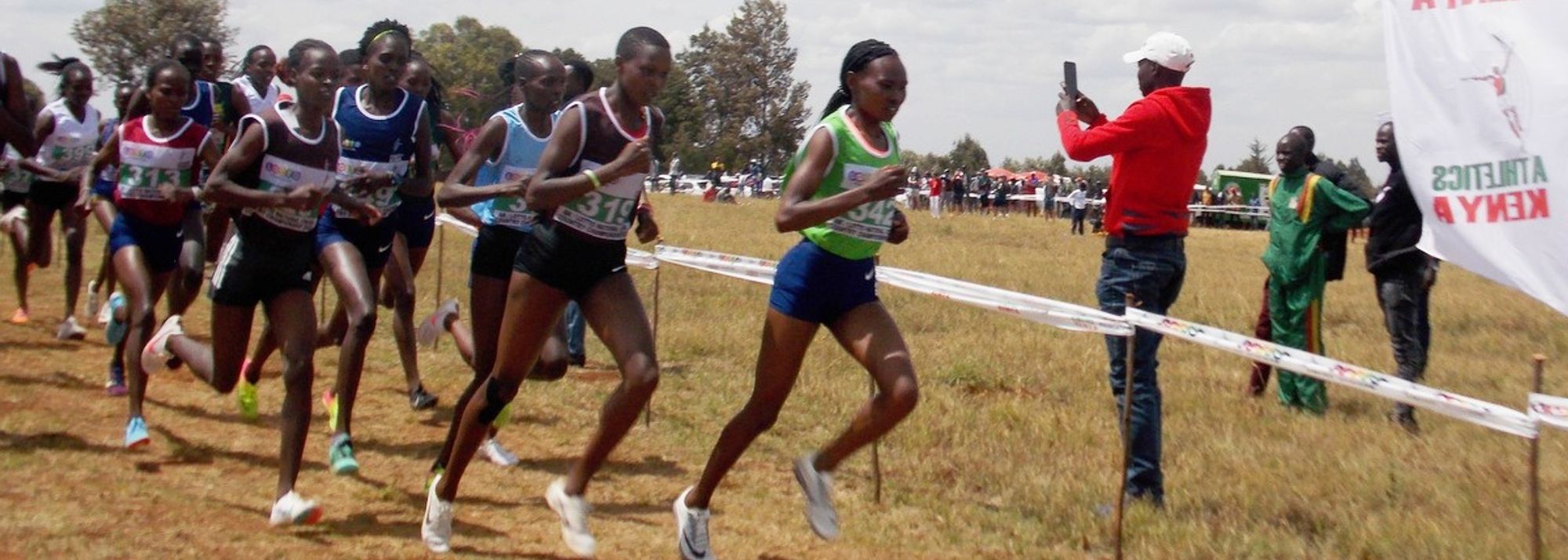 Joyce Chepkemoi and Samuel Chebolei became national champions in Lobo Village in Eldoret.