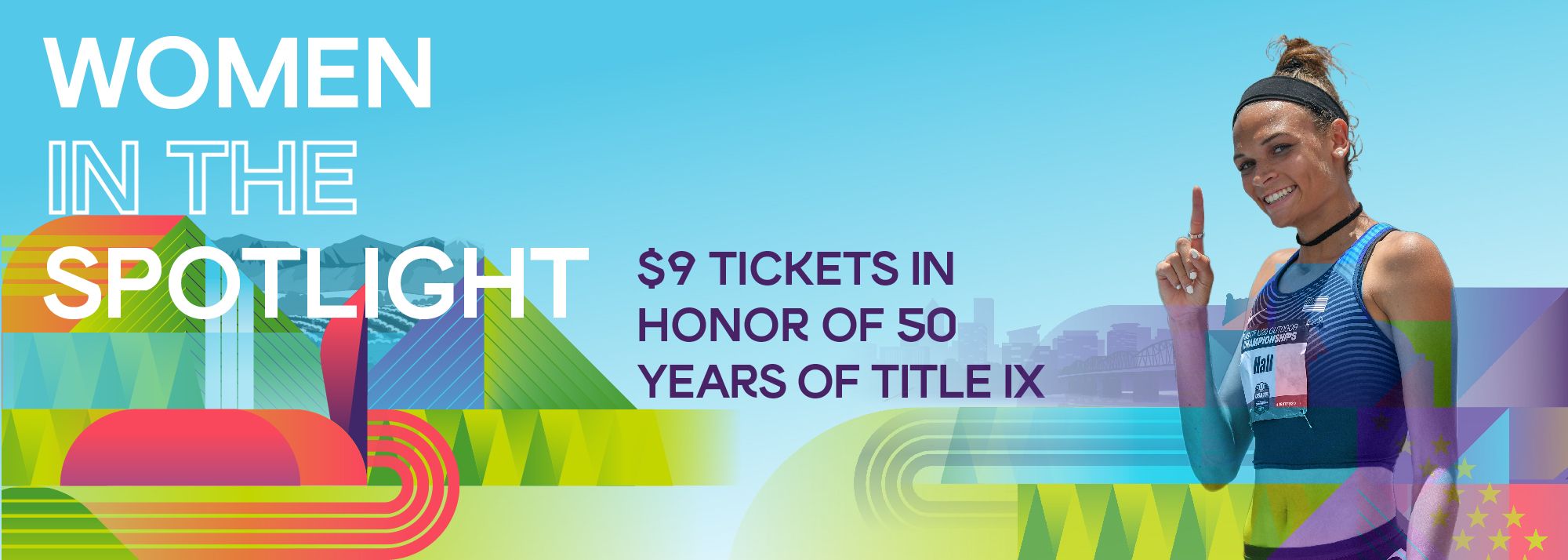 In honor of the 50th anniversary of Title IX, we are proud to offer $9 tickets to the July 18 morning session of the WCH Oregon22!