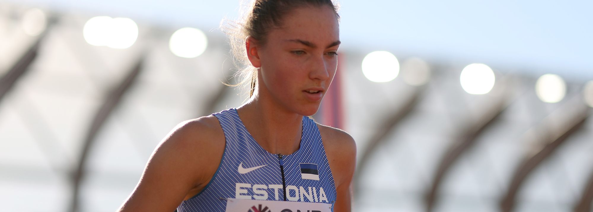 Karmen Bruus has matched the Estonian high jump record and world U18 best already this year and now she returns to the global stage at the World Athletics Championships Cali 22