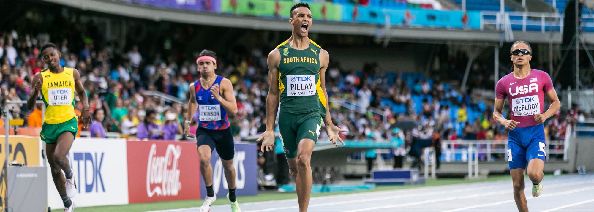 The moment many will remember is Lythe Pillay's win at the World U20 Championships. But the moment few will know about is the backdrop to that performance
