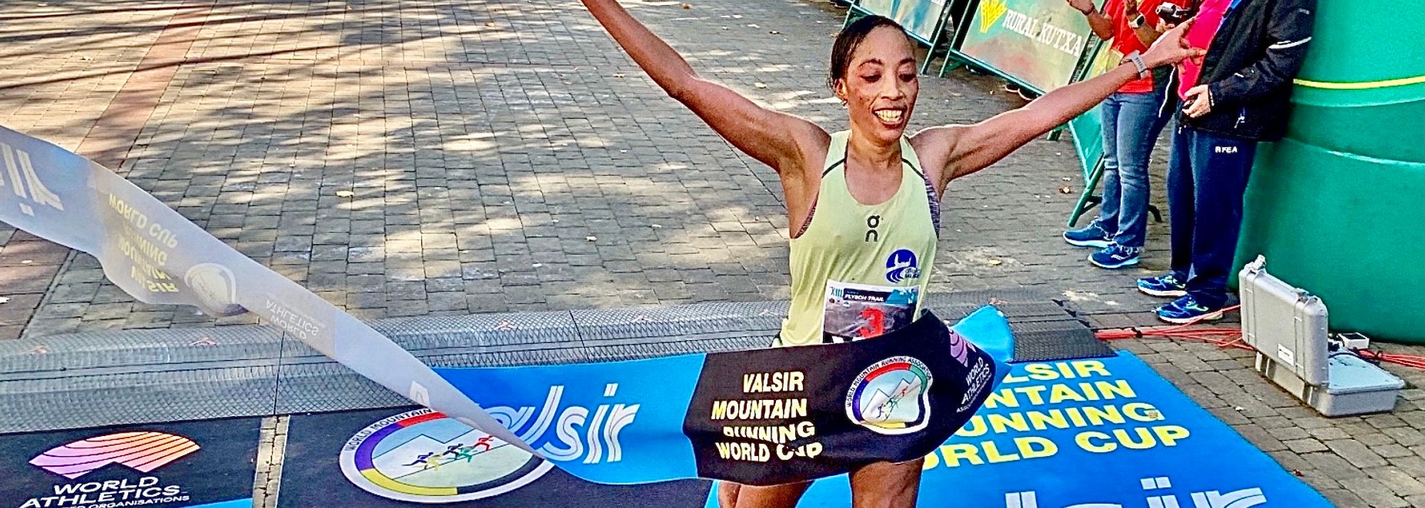 Lucy Wambui Murigi and Loic Robert won the penultimate race in this year's Valsir Mountain Running World Cup