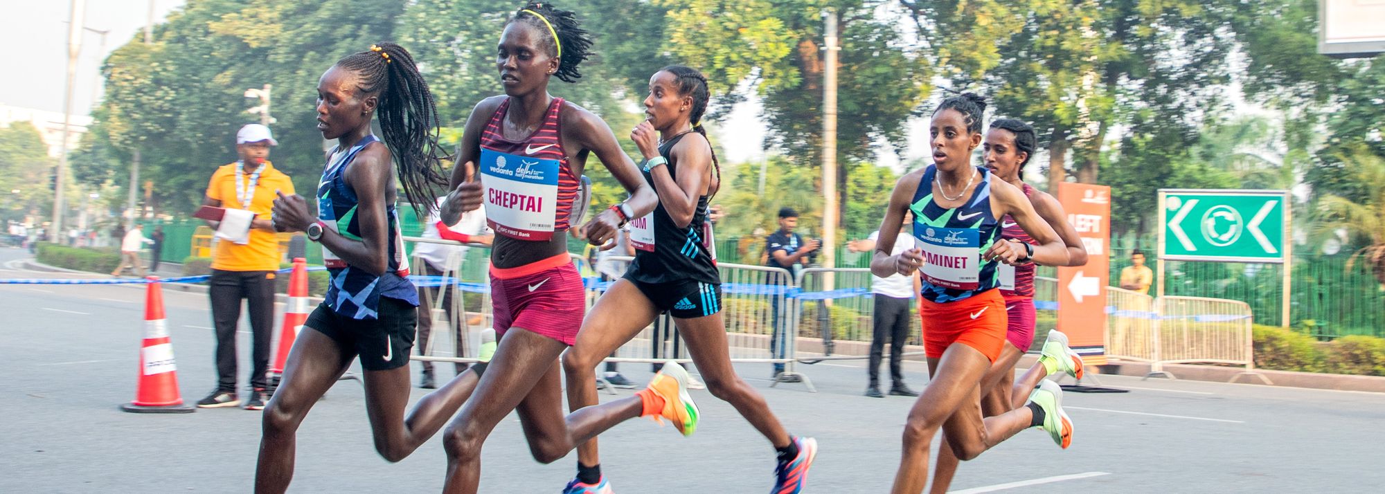 Kenyan duo won last year in 27:38 and 30:35