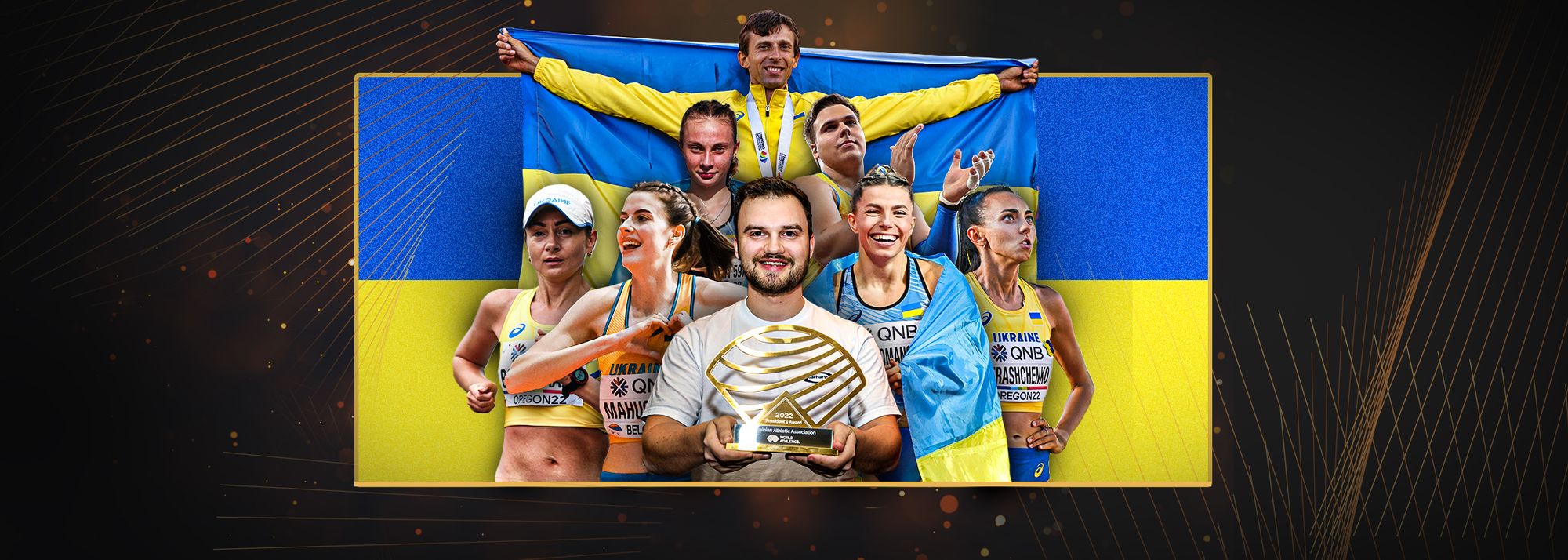 The Ukrainian Athletic Association has been awarded the President’s Award as part of the World Athletics Awards 2022.