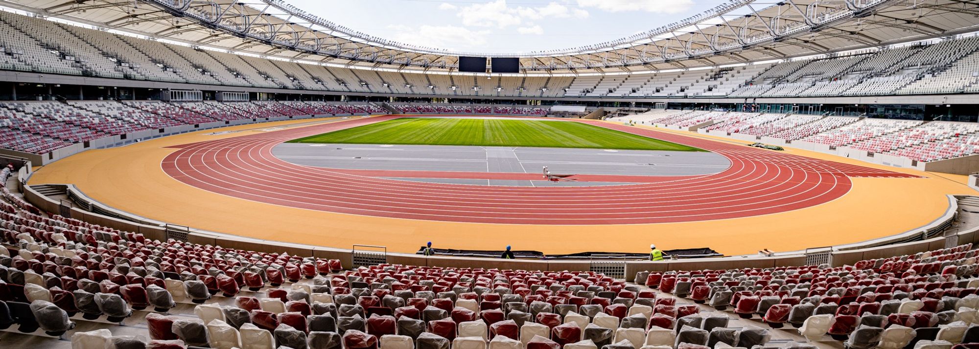 The Hungarian National Athletics Centre’s brandnew track unveiled