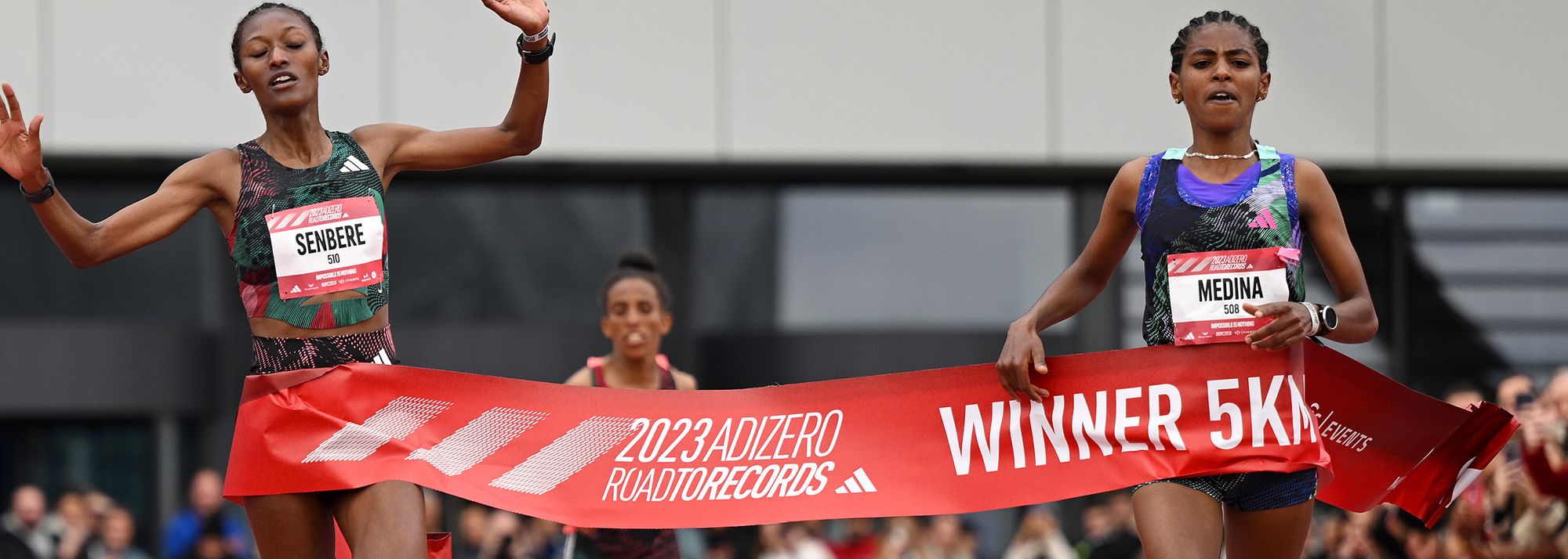 Sawe Storms A Km Eisa Sets World U Km Best In Herzogenaurach REPORT World Athletics