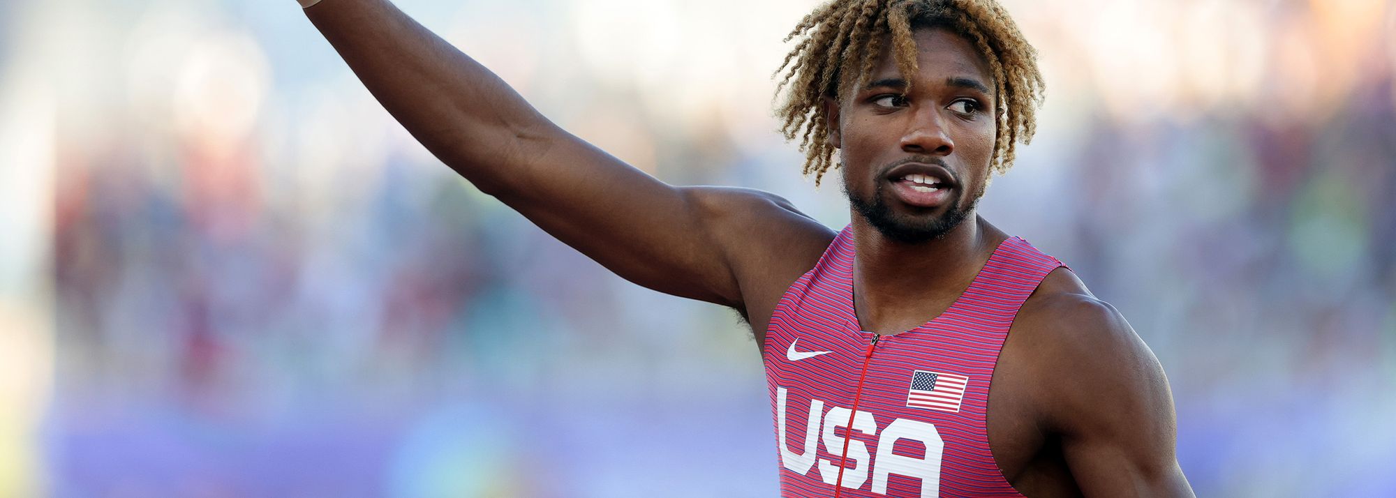 Noah Lyles claimed his second world 200m title in Oregon, and he did it in style.