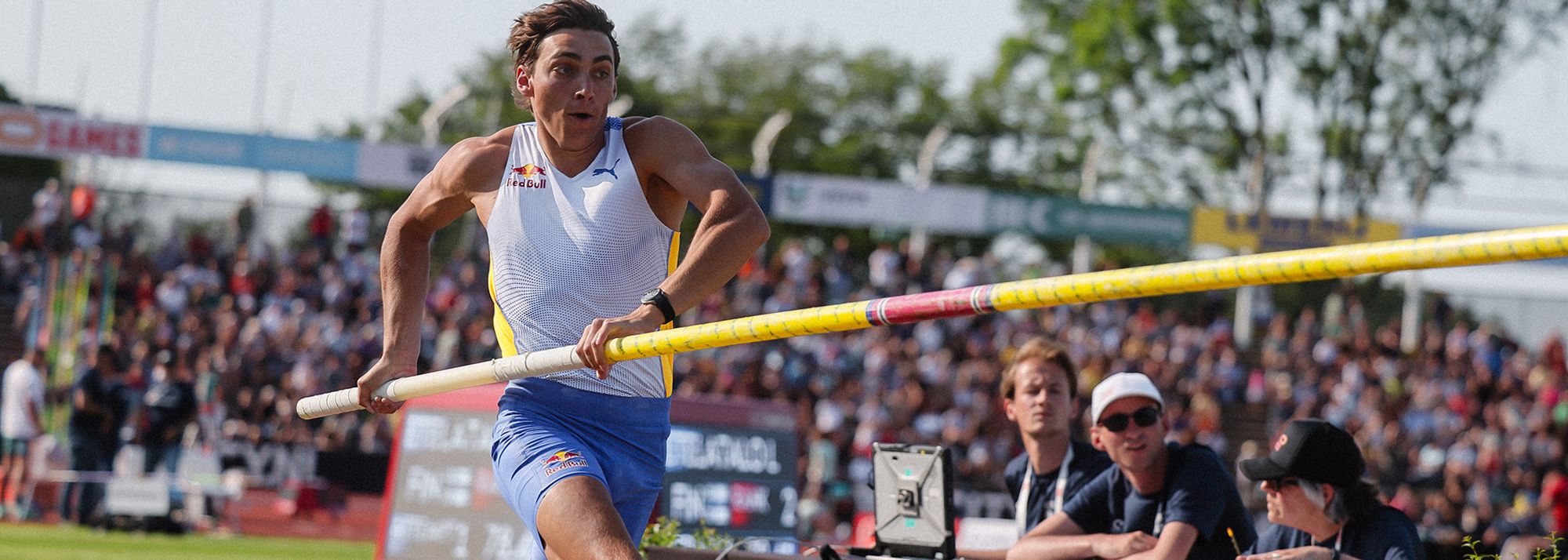With a jump as precise as it was perfect, as powerful as it was peerless, Mondo Duplantis did what he does best at the FBK Games