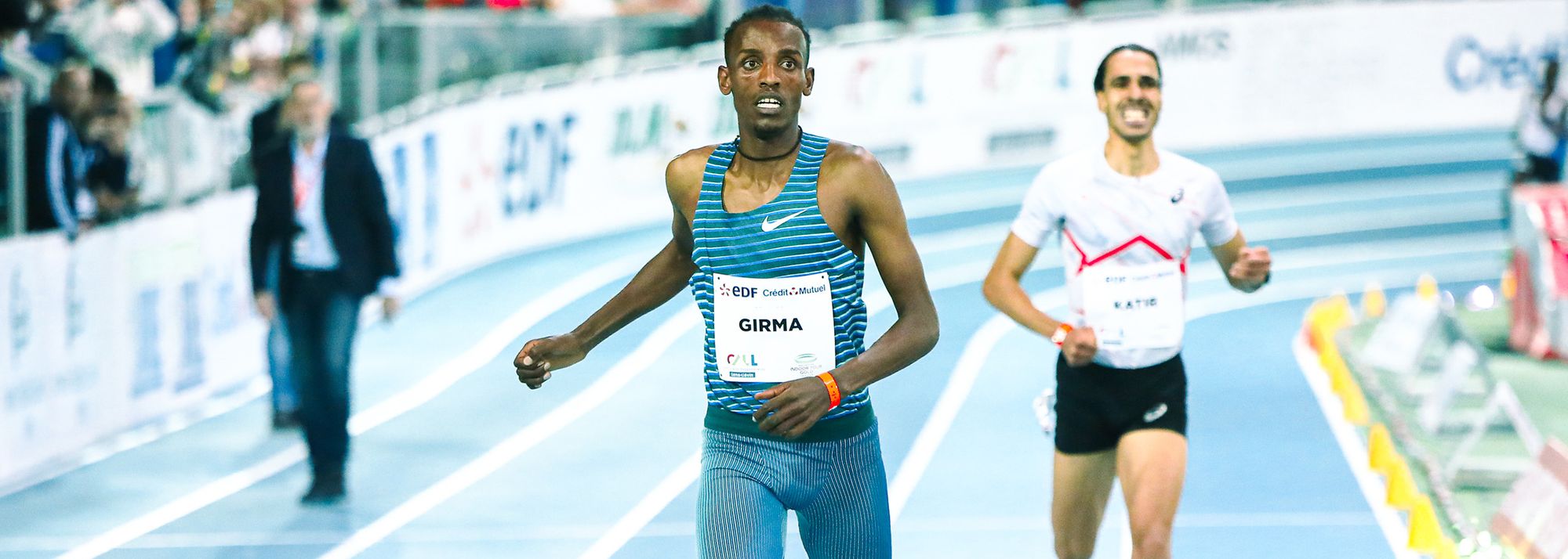 Ethiopia’s Lamecha Girma will return to the scene of his world indoor 3000m record when he competes at the Meeting Hauts-de-France Pas-de-Calais 
