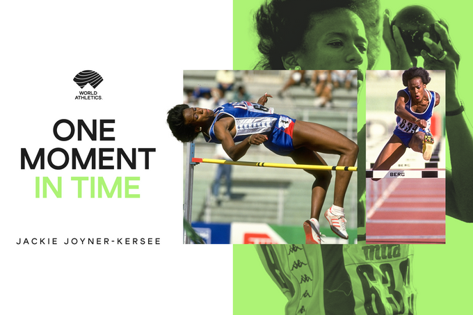 Jackie Joyner-Kersee One Moment in Time graphic