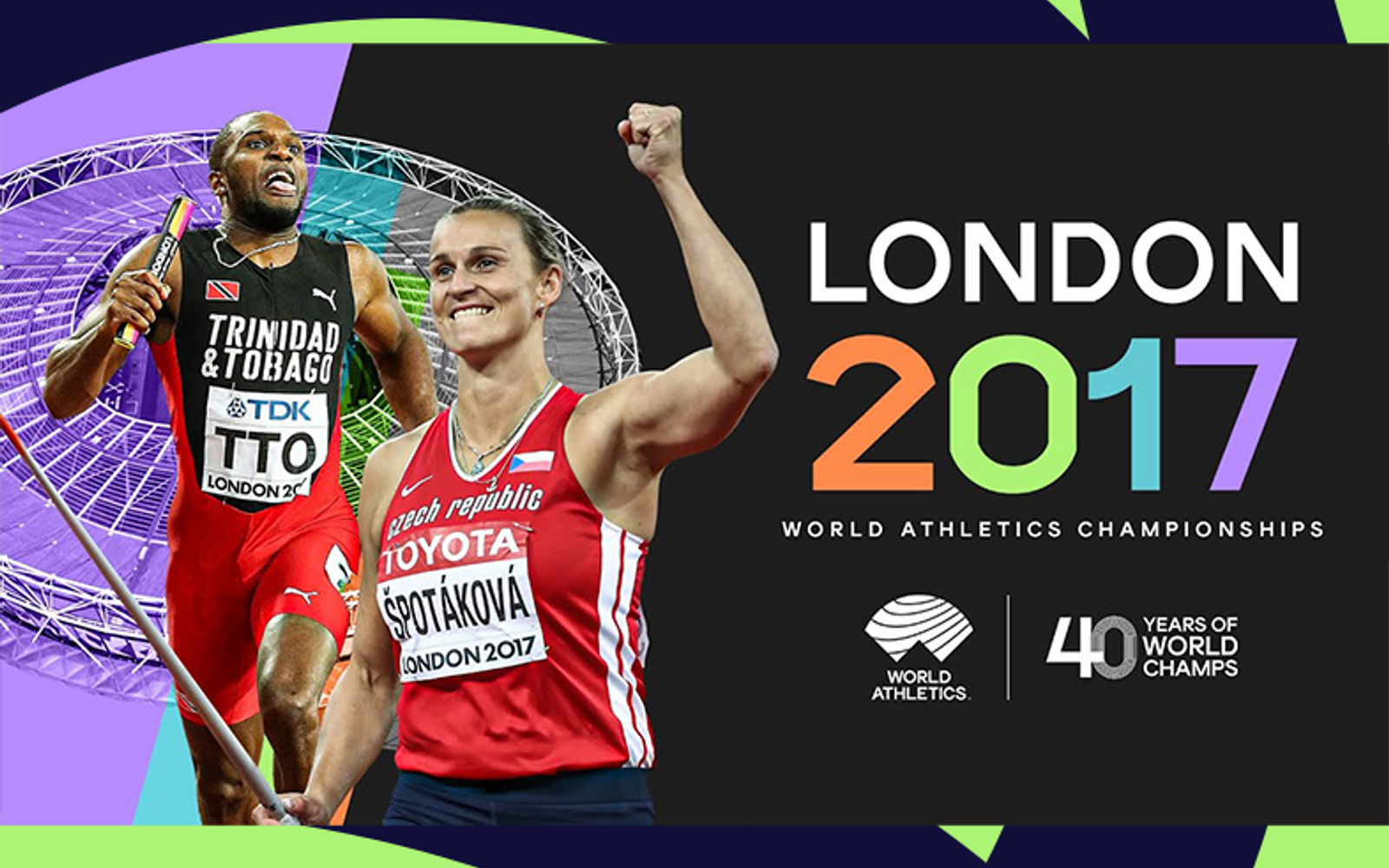 London 2017 World Championships graphic