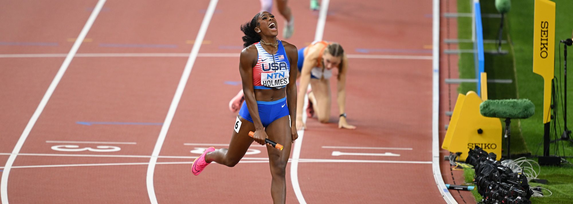 USA's 3:08.80 clocking from the mixed 4x400m at the World Athletics Championships Budapest 23 is now officially in the record books