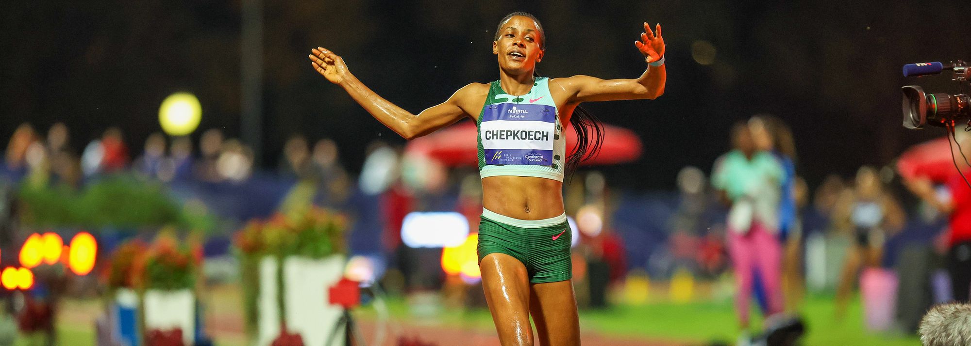 World 3000m steeplechase record-holder Beatrice Chepkoech breaks a world best and a number of meeting records fall at the Boris Hanzekovic Memorial