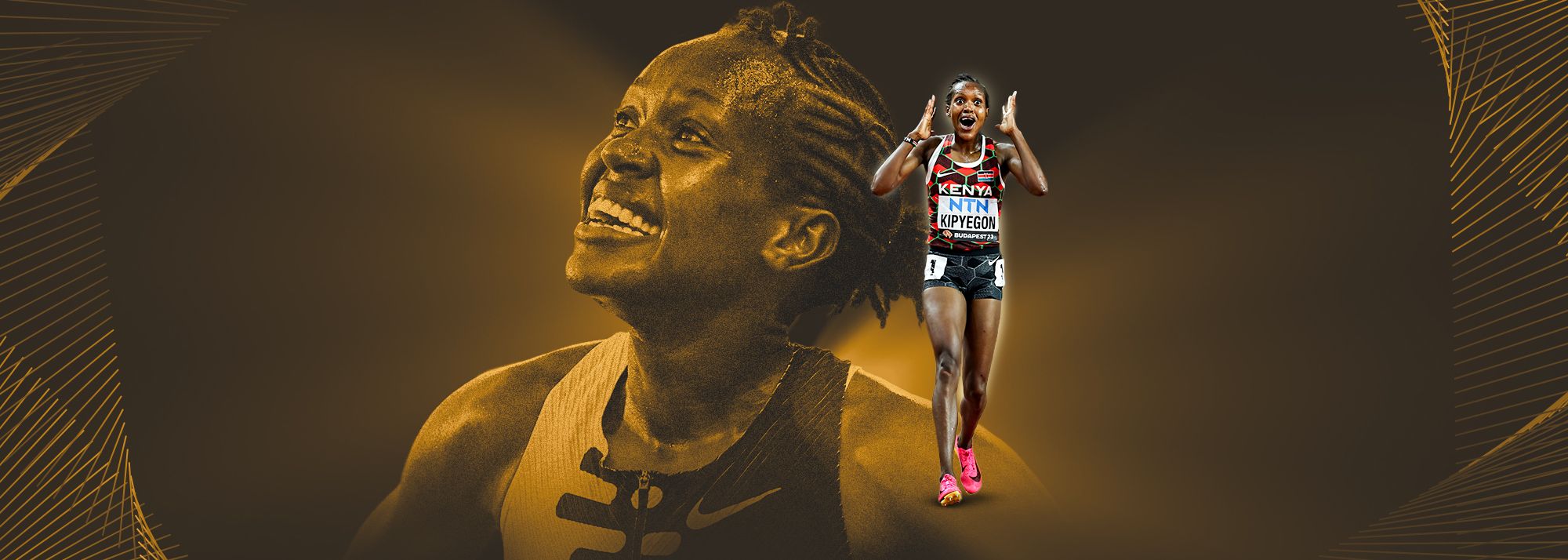 Shining the spotlight on world 1500m and 5000m champion Faith Kipyegon