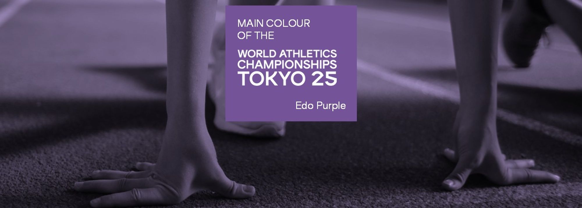 Main colour for the WCH Tokyo 25 has been selected