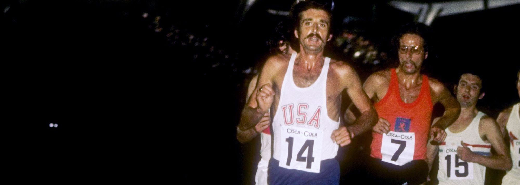 US distance runner Frank Shorter has kindly donated the USA t-shirt he wore at the 1971 Pan Am Games to the Museum of World Athletics