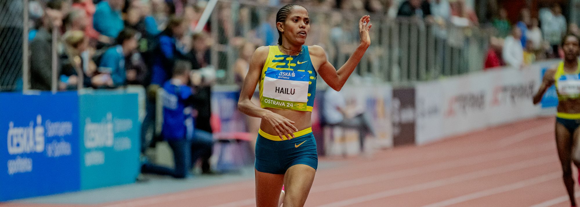 Freweyni Hailu stormed to sixth on the women’s mile short track all-time list while Lieke Klaver, Isaac Nader and Ewa Swoboda were among the meeting record-breakers at the Czech Indoor Gala