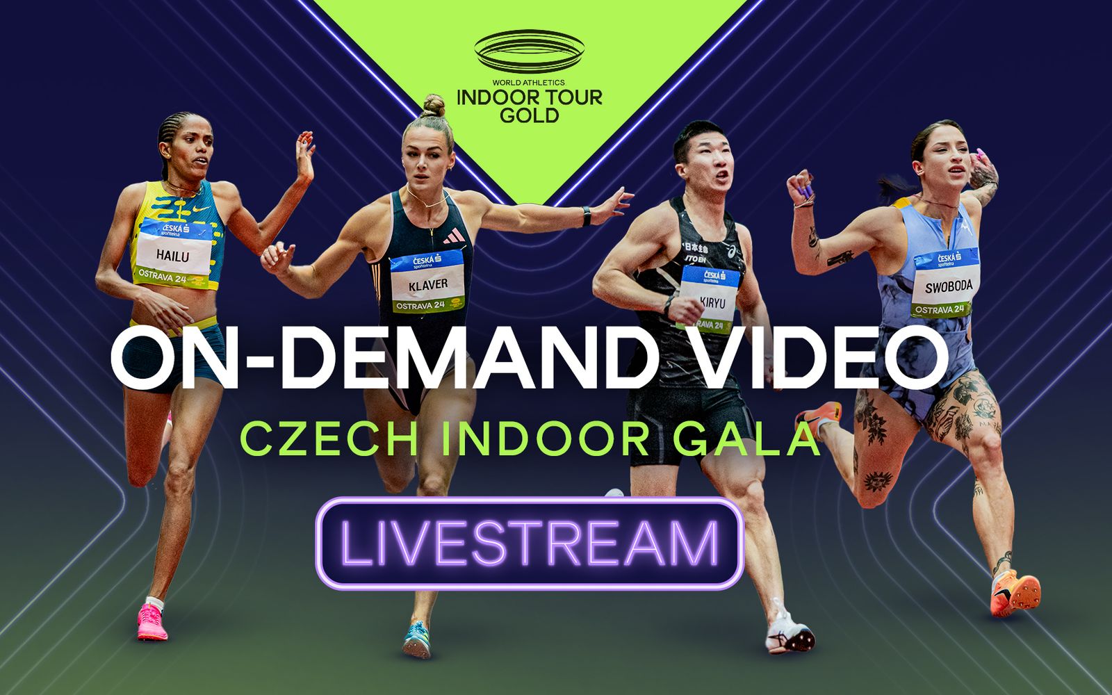 Watch again Czech Indoor Gala World Indoor Tour 2025 Watch