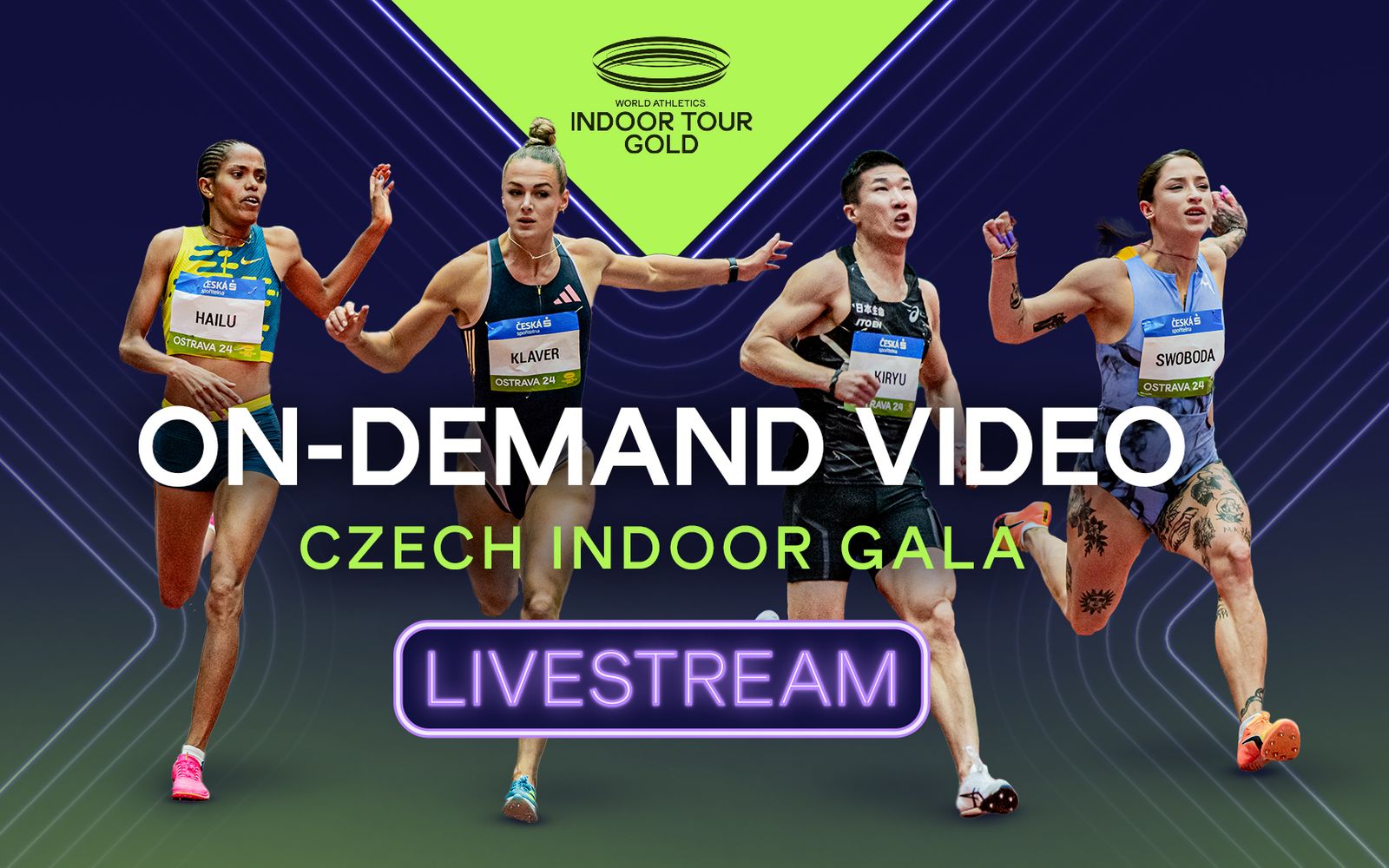 Watch again Czech Indoor Gala World Indoor Tour 2024 Watch