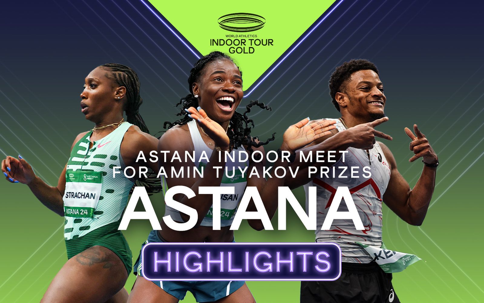 Astana Indoor Meet for Amin Tuyakov Prizes full highlights World