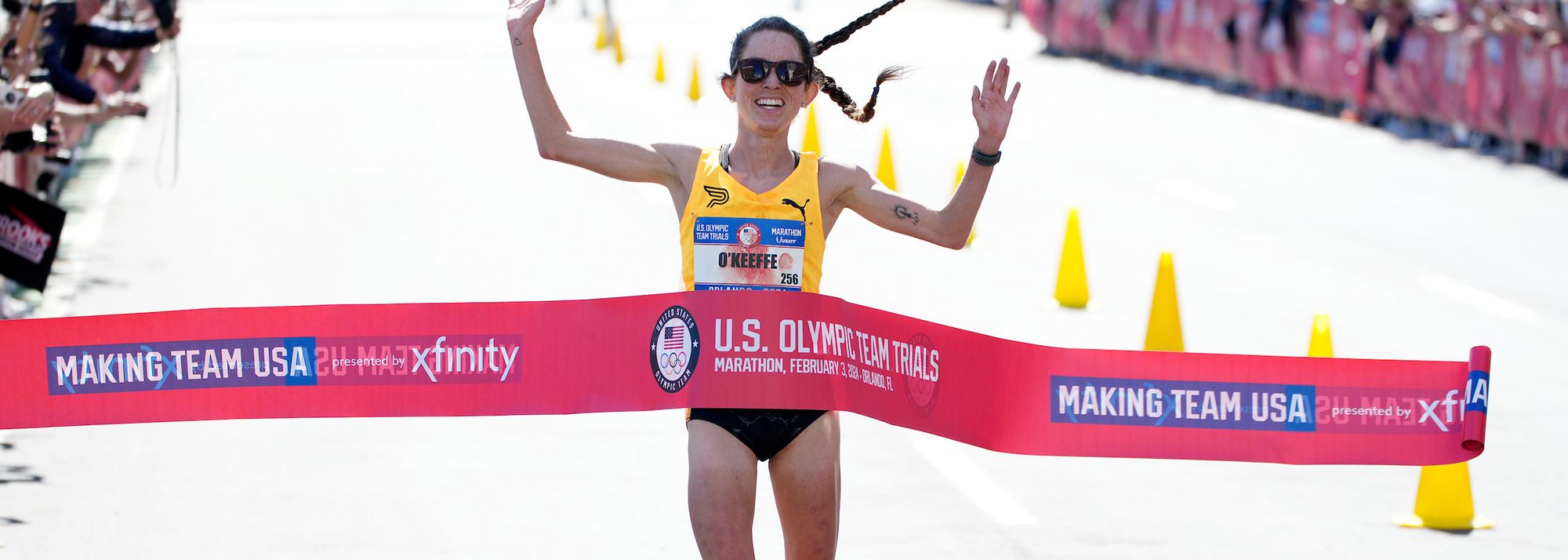 Conner Mantz and marathon debutante Fiona O’Keeffe secured their selection for Paris by winning the US Olympic Marathon Trials in Orlando on Saturday