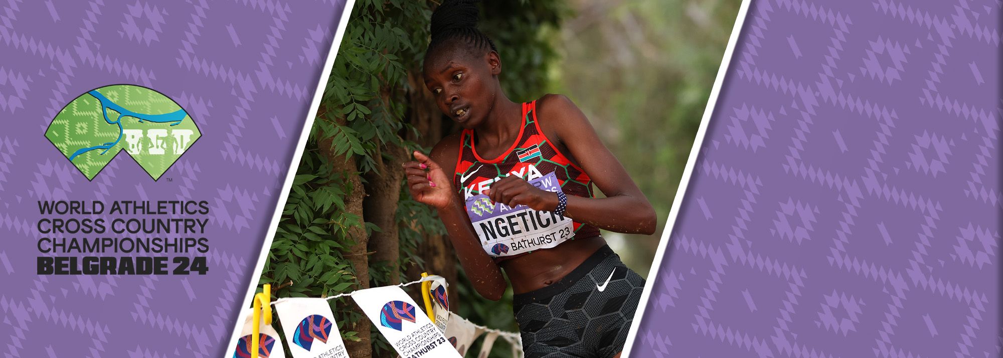 World 10km record-holder Agnes Ngetich will start as one of the favourites at the World Athletics Cross Country Championships Belgrade 24