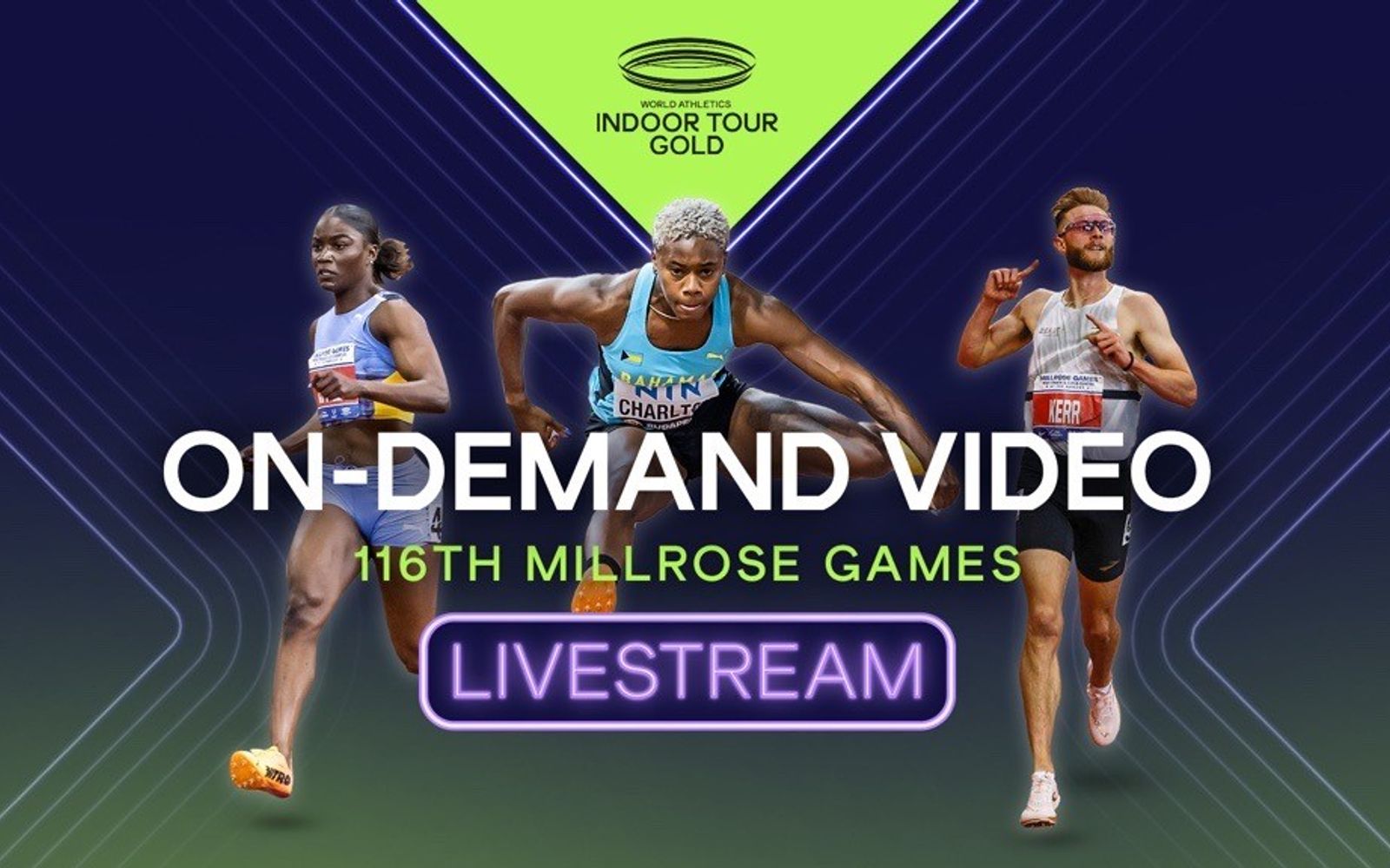 Watch again – Millrose Games, Watch