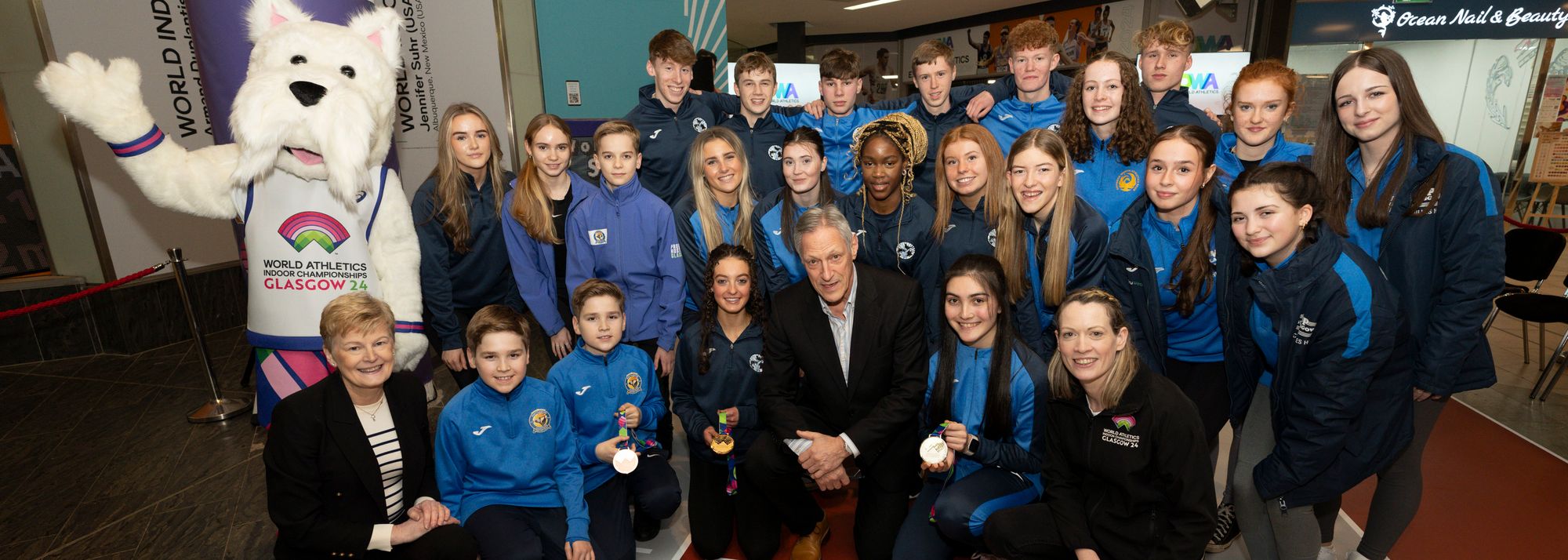 With less than four weeks to go until the first champion is crowned, organisers have today revealed the medals specially commissioned for the World Athletics Indoor Championships Glasgow 24 following a design competition