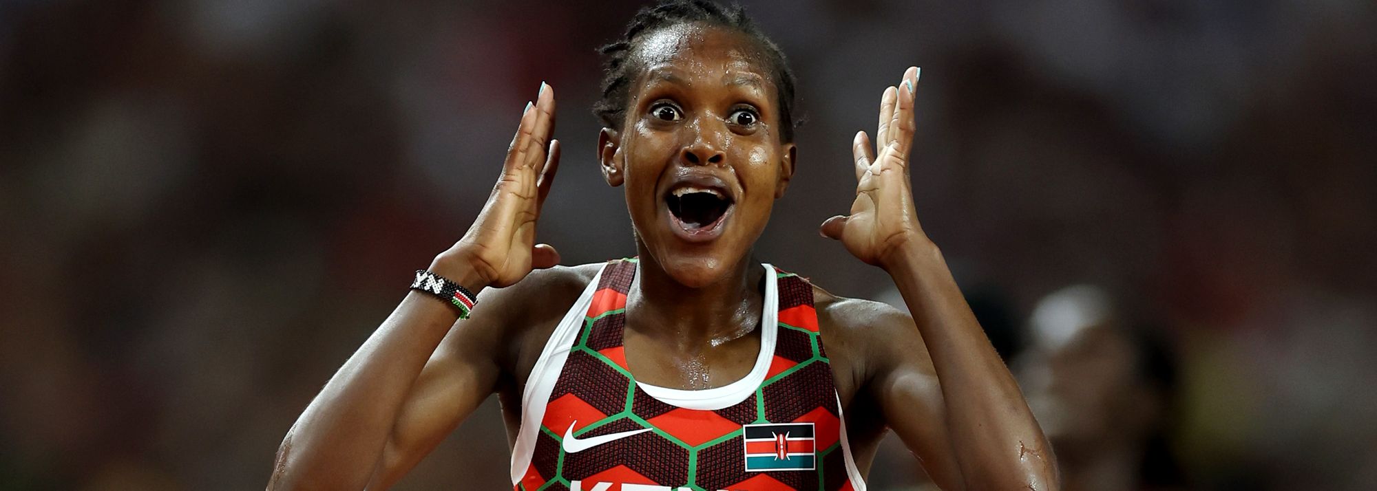 With 250m remaining of the women’s 5000m final at the World Athletics Championships Budapest 23, Faith Kipyegon had a trio of distinguished rivals hot on her heels