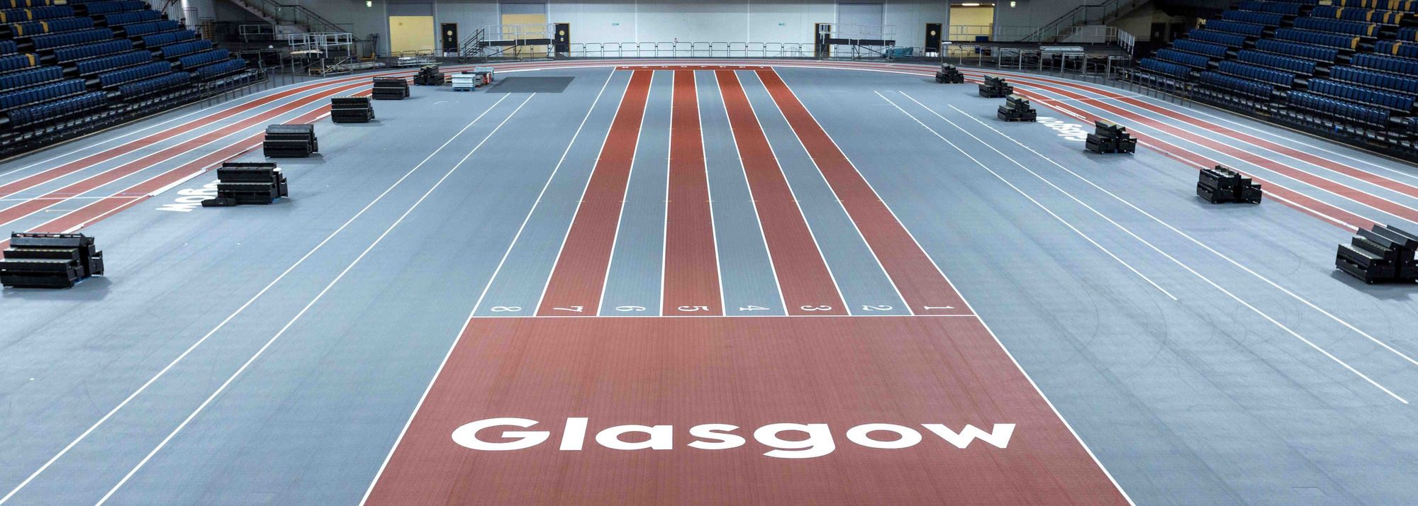 A brand-new track surface will await the world’s best athletes when they compete for world championship titles at the Glasgow Arena next month.