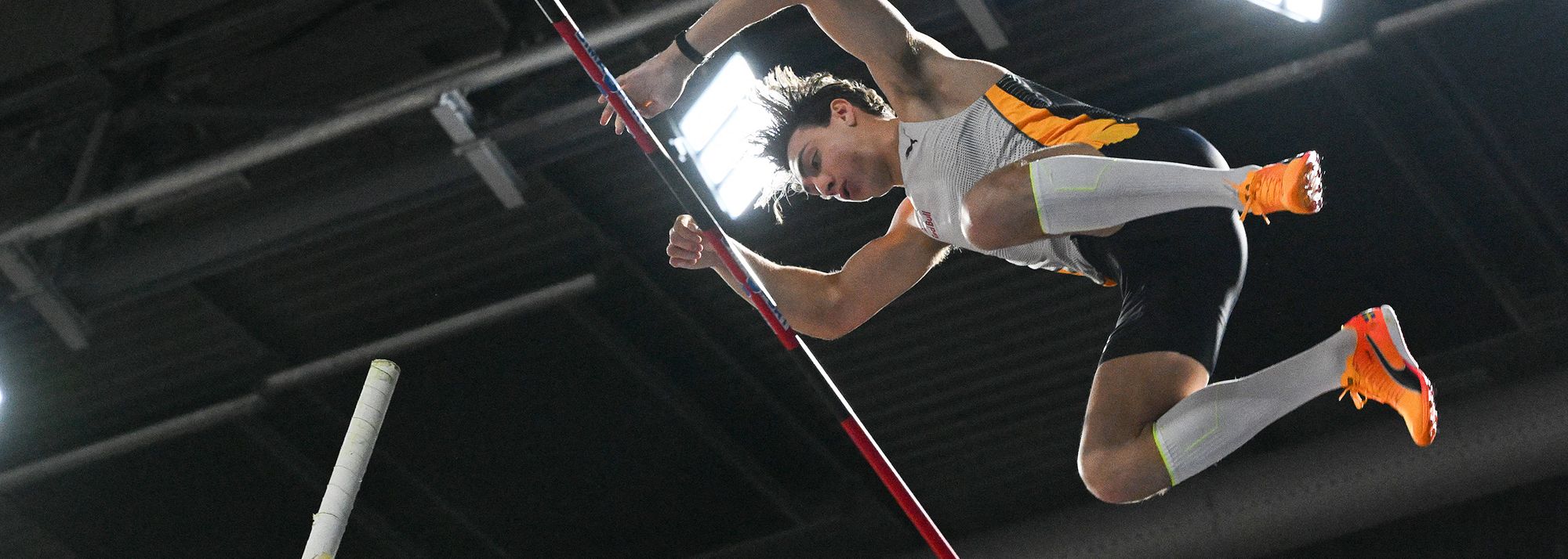 Mondo Duplantis soared 6.02m while Molly Caudery cleared 4.86m