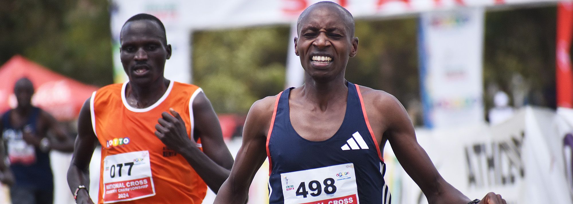 World half marathon champion Sabastian Sawe and world 10km record-holder Agnes Jebet Ngetich fed off tough competition 