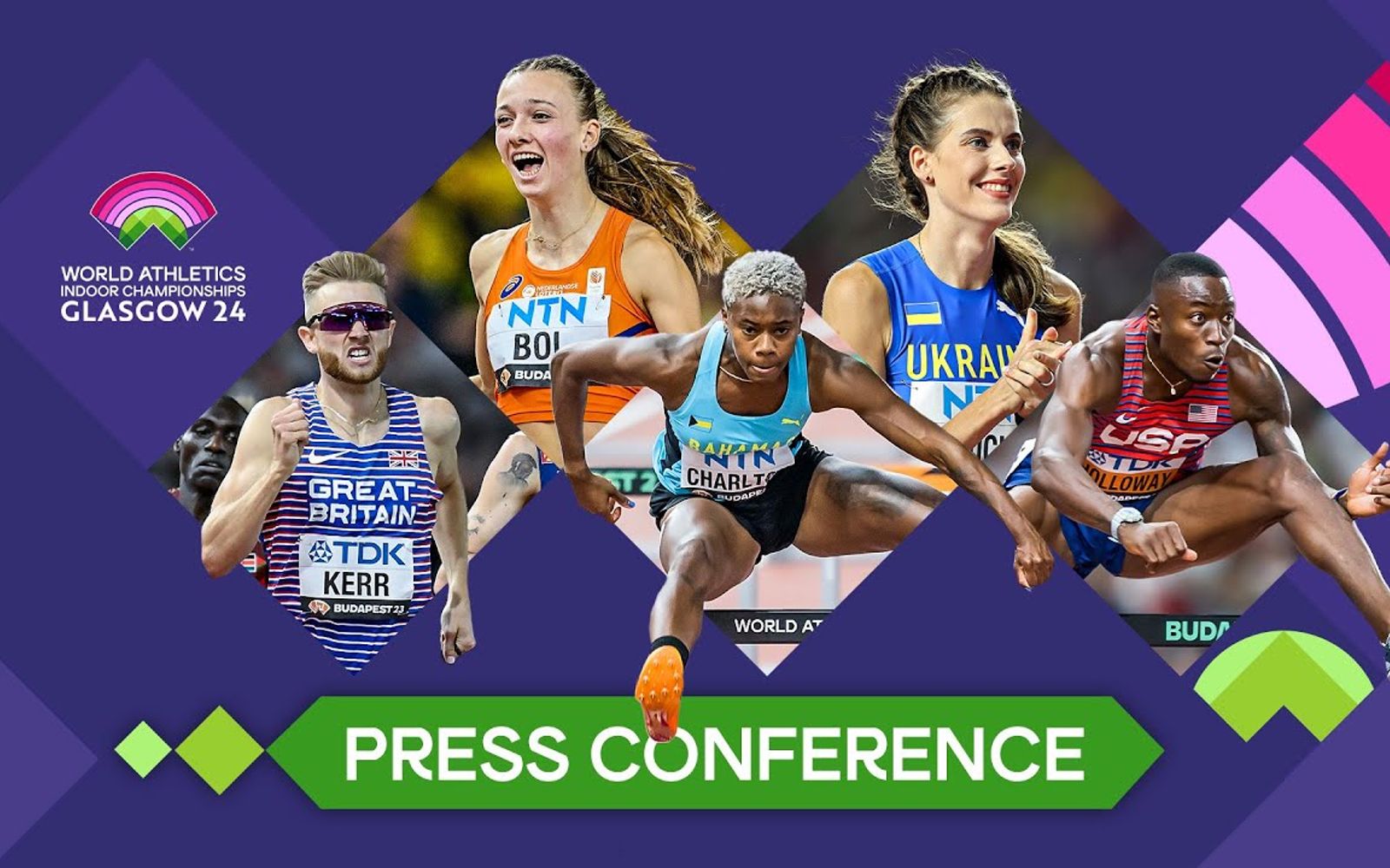 World Athletics Indoor Championships Glasgow 24 Press Conference