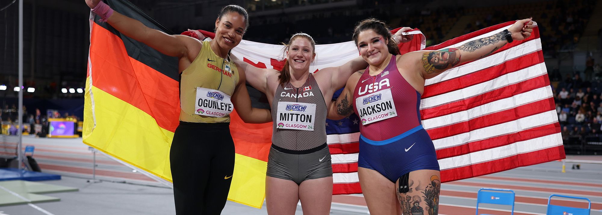 A round-up of the action during the first session of the World Athletics Indoor Championships Glasgow 24