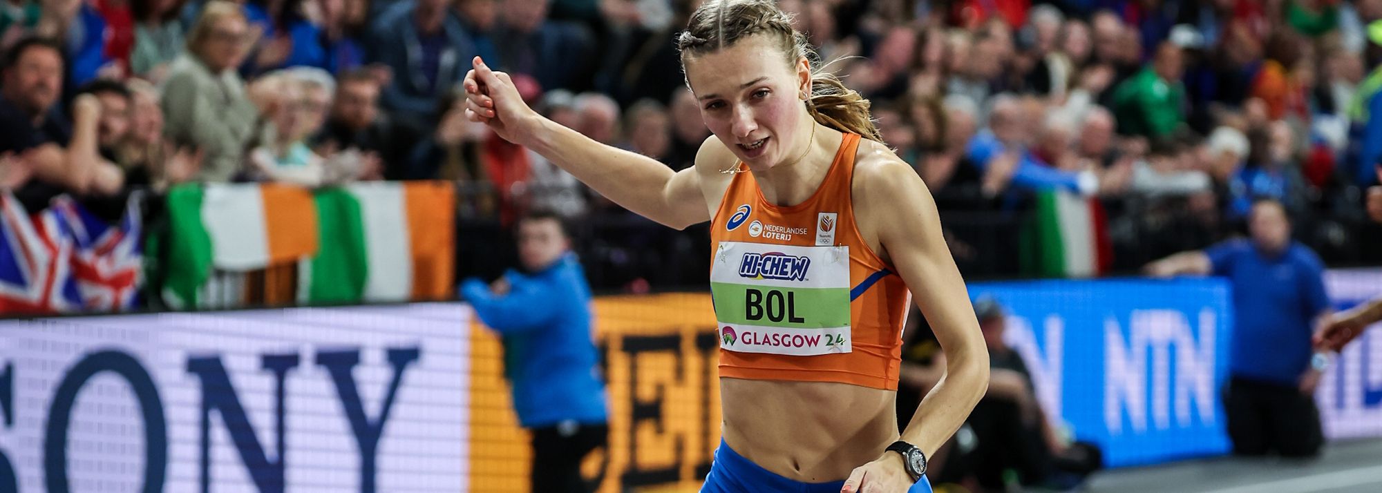 Femke Bol claimed the first world record of the World Athletics Indoor Championships Glasgow 24 with a stunning 400m run of 49.17