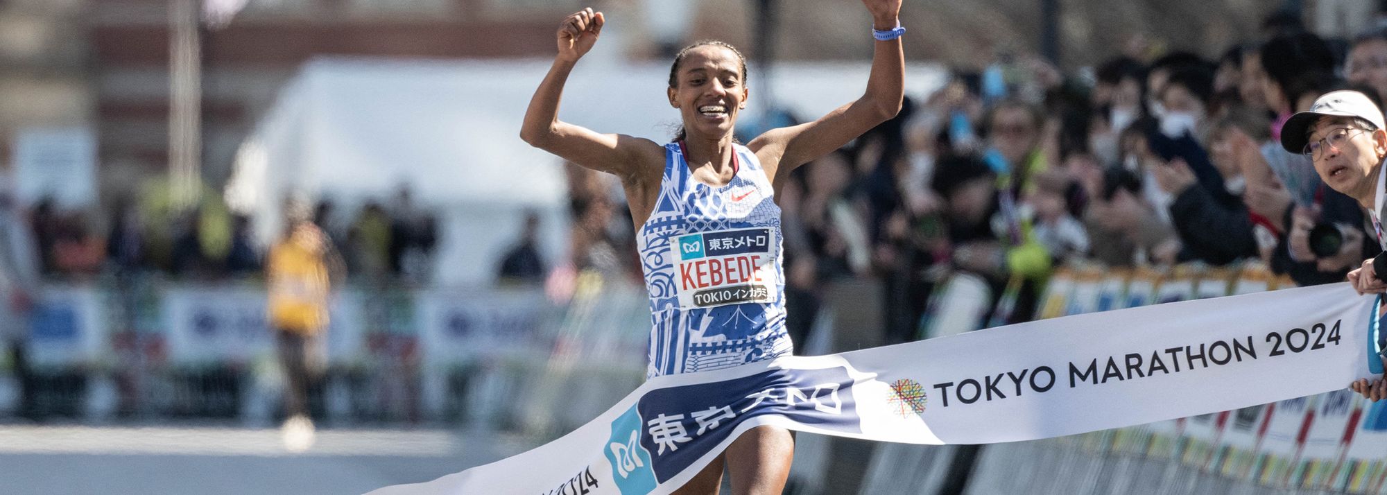 Kenya’s Benson Kipruto and Sutume Asefa Kebede of Ethiopia set respective Japanese all-comers' records of 2:02:16 and 2:15:55