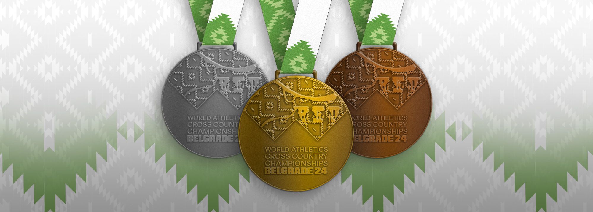 Са мало више од три недеље до Светског првенства у кросу у Београду, организатори су открили медаље за глобални догађај који ће се одржати 30. марта.