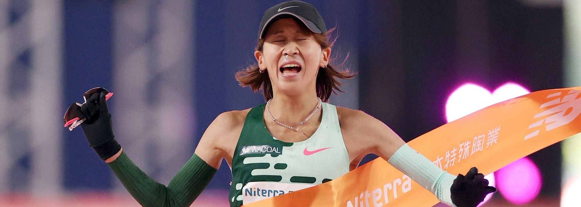 Yuka Ando became the first Japanese winner in three years at the Nagoya Women’s Marathon