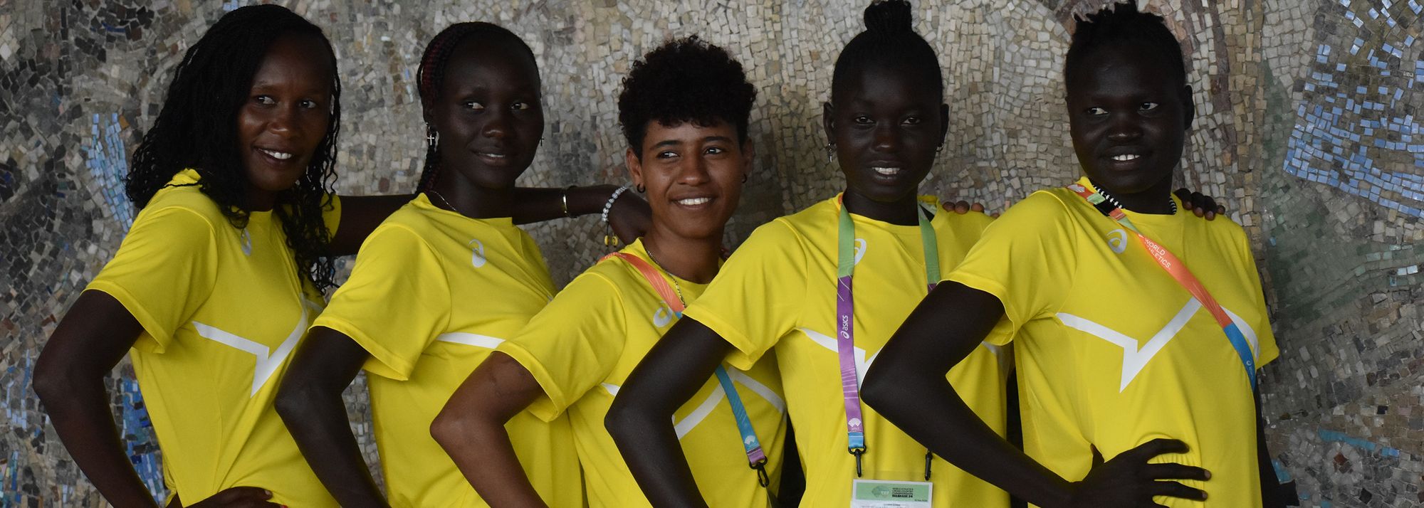 For the first time, an all-female Athlete Refugee Team participated in a World Championships event when four athletes took on the course in Belgrade.