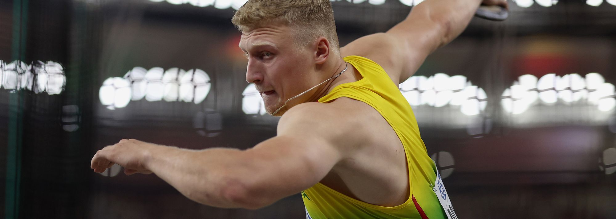 Lithuania’s Mykolas Alekna broke the longest standing men's world record, throwing an incredible 74.35m* to smash the discus mark at the Oklahoma Throws Series meeting in Ramona