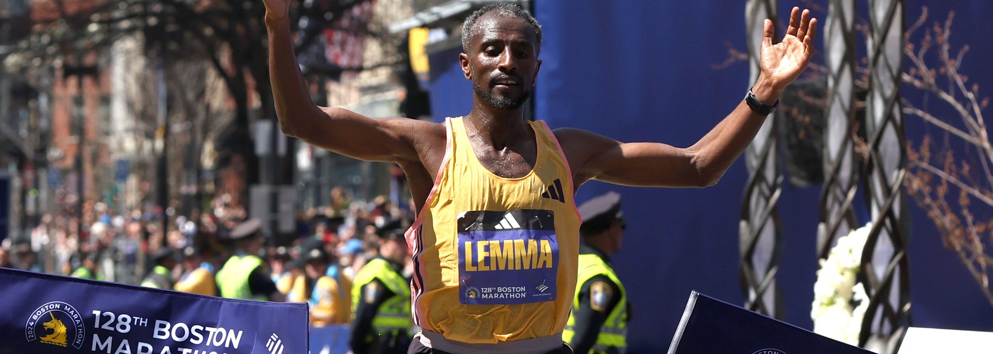 Ethiopia’s Sisay Lemma and Kenya’s Hellen Obiri were victorious at the Boston Marathon
